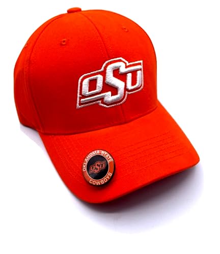 Gorra ajustable con logo de Oklahoma State miniatura 1