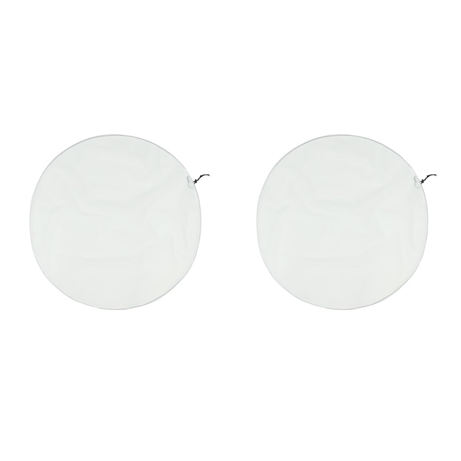 Grille de Protection pour Citerne d'Eau de Pluie, Couverture en Maille pour Baril de Pluie Blanc et Noir 2 Pièces