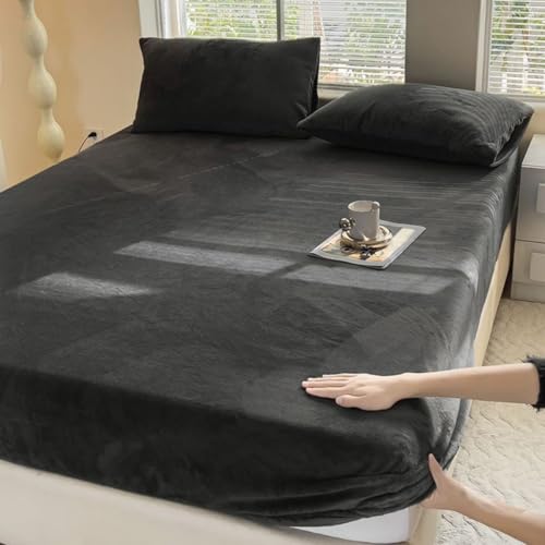 FILWY �y�h���ۉ��z�}�C�N���t�@�C�o�[�{�b�N�X�V�[�c �Ód�C�h�~���H �}�b�g���X�J�o�[ 5-30cm �K�� ���J�o�[ 2 �Z�b�g�t�� (�_�[�N�O���[,180x200cm)