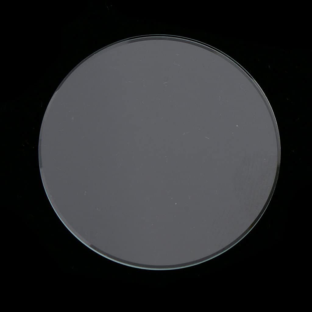 Generico 10 pz/pz 28mm-38mm Orologio Piatto Cristallo Vetro Minerale Parti di Ricambio Spessore 1mm -30.5mmBella e abile.