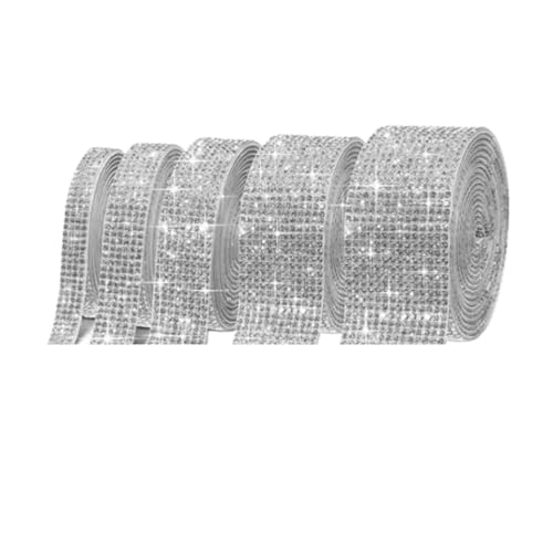 Ruban à strass autocollant XXL 2,7cm ruban diamant brillant pour décoration voiture et artisanat