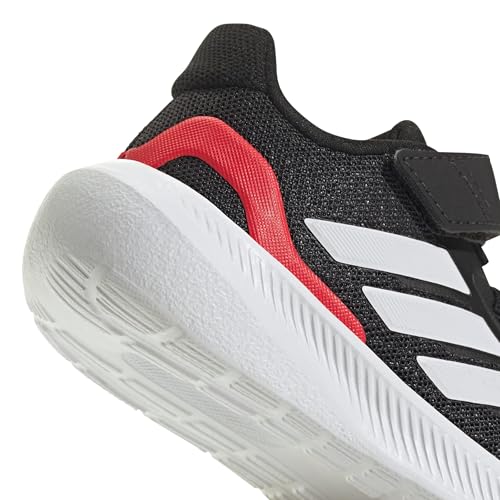 Image of adidas Baby Marvel Run Falcon 5 Elastic Lace & Strap Shoe