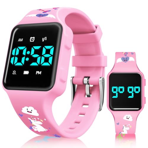Image of Potty Training Watch for Toddlers & Kids with Countdown, Flashing Lights, Fun Music or Vibration Alerts - Waterproof Interactive Toilet Training Reminder for Boys & Girls Ages 2-9