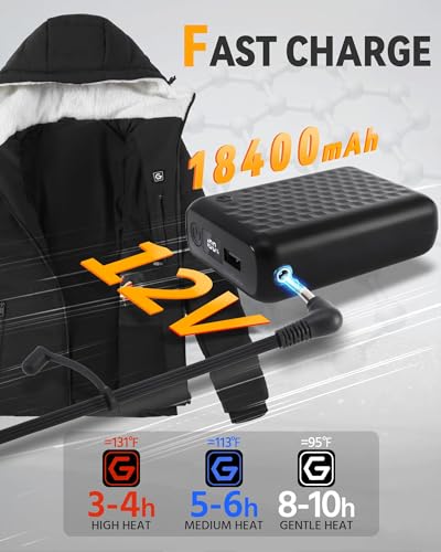 The Best Heated Jackets for Women Over 50: Rechargeable Warmth Without the Bulk 15 Women Heated Jacket Battery Pack Included Fleece Coat Ladies Rechargeable Usb Electric Plus Size Winter 12v 7.4v Graphene 3xl 4xl Female Warming Puffy Apparel Work Clothes Sweater Sweatshirt Hoodie