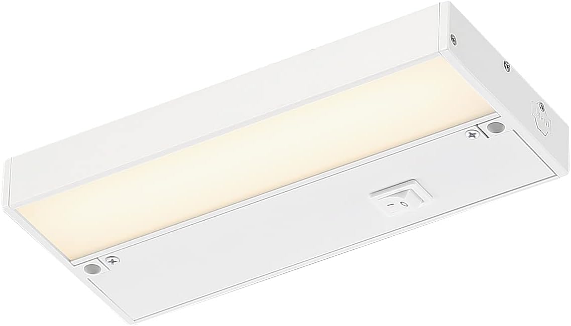 Savoy House 4-UC-3000K-24-WH Lighting Assets Surface Mounted Undercabinet Light, Integrated LED 1-Light 10 Watt, 1" H x 24" L, White