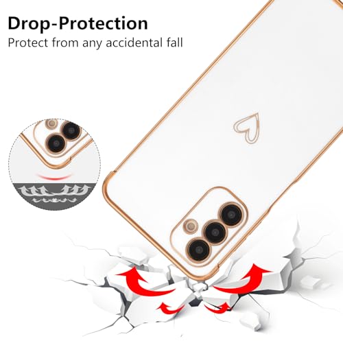 Coque Samsung S26 Plus antichoc avec protection caméra cœurs - 2