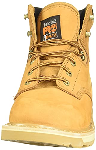 Image of Timberland PRO Men's Pit Boss 6 Inch Soft Toe Industrial Work Boot, Wheat, 8