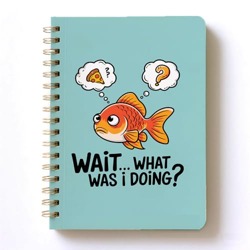 Carnet A5 à spirale 160 pages pour journaling anti-stress avec couverture souple