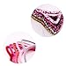 Baaxxango 24 Pieces with 24 Colors Cat Ears Hair Headband Fluffy Hair Hoop Girls and Adult for Party and Daily Decoration Costume Cute and Comfortable Hair Accessories