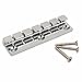 Alloy 6 String Anchor Type Stopbar Tailpiece with Screws For Lap Steel SG Guitar Accessory