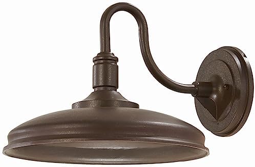 Minka Lavery Harbison 9 3/4" High Textured Bronze LED Outdoor Wall Light