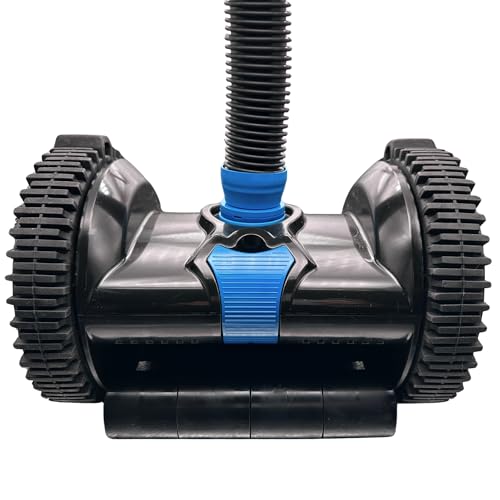 Wessel-Werk Knightrider Automatic Pool Vacuum Cleaner Suction Pool Cleaner for Inground Pools Climbs Walls & Floor No Batteries Needed Includes Enterprise Leader Hose
