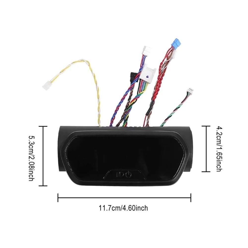 FACAIIO Tablero de instrumentos LED ABS para patinete eléctrico Ninebot E2