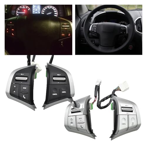 Commande volant Isuzu Dmax en panne bouton regulateur et audio de rechange MUX 2018 - 3