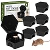 Mouse Poison Color Amazon.com : Mysora 6 Pcs Hexagonal Rat Bait Station, Rodent Traps ...