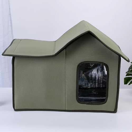 Lit pour chien contre le sol humide - Solution abri sec extérieur pliable - 5