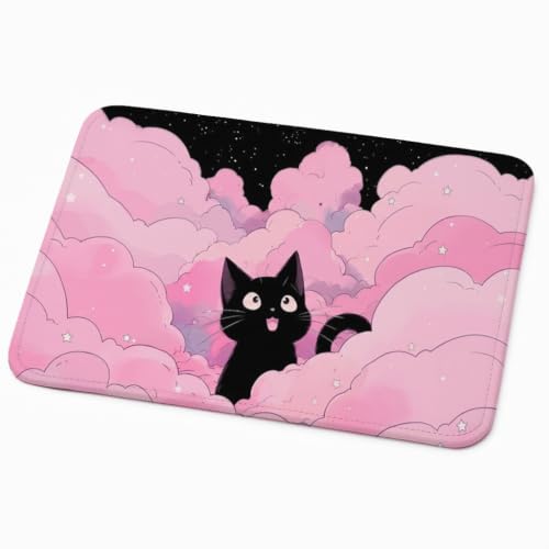 Image of Mouse Pad for Laptop & Desktop | 9x7 Inch Anti-Fray Stitched Edges | Non-Slip Rubber Base | Desk Setup Accessory for Students, Gamers & Professionals (Aligator)