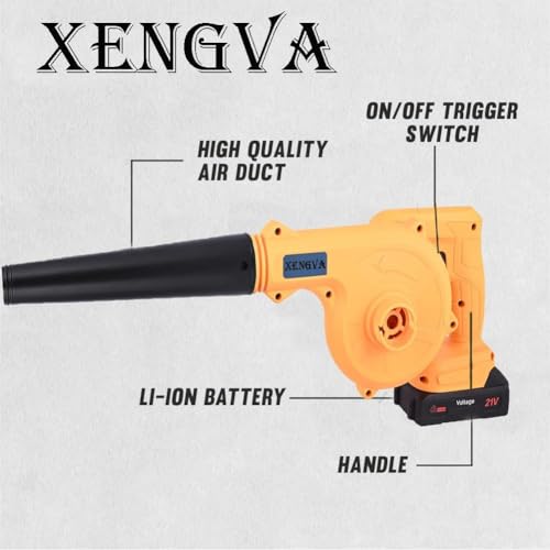 Image of Handheld Electric Portable Air Blower,Multipurpose Air Blower,Lightweight,Multifunctional Blower Gardening Works Computer Car Cleaning Corner Home Blower Machine Highly Useful for Clearing Dust (1)