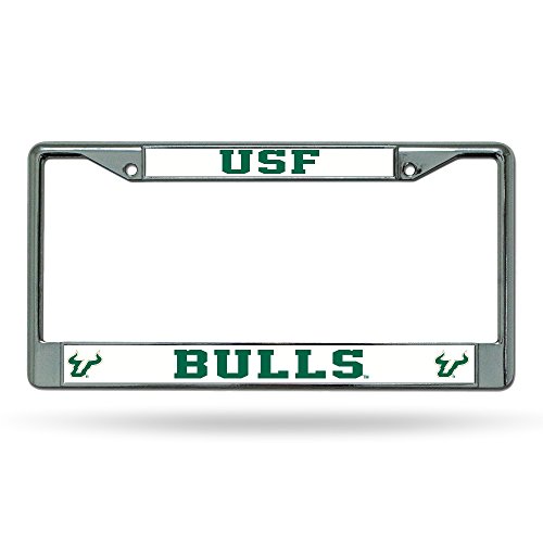 South Florida Bulls Chrome License Plate Frame- - #TOP12