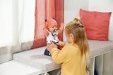 BABY Born Emma lalka w stylu dżungli – 43 cm duża lalka niemowlęca – 10 funkcji w zestawie akcesoria i śpioszki w kolorach unisex – działa bez baterii – nadaje się dla dzieci od 3 lat