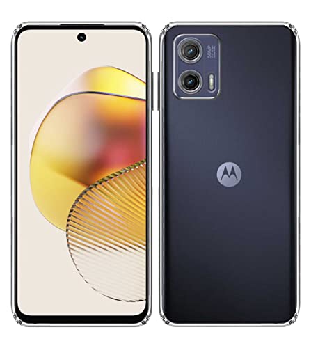 Image of Soft Silicone TPU Back Cover Compatible with Motorola Moto G73 5G, Transparent