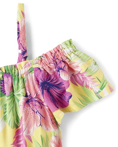 The Children's Place,Girls,Short Sleeve Cold Shoulder Dress2