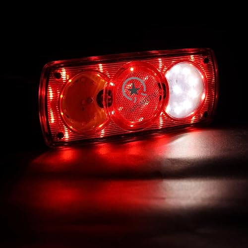 Feux de remorque étanches 39 LED avec clignotants intégrés pour UTV