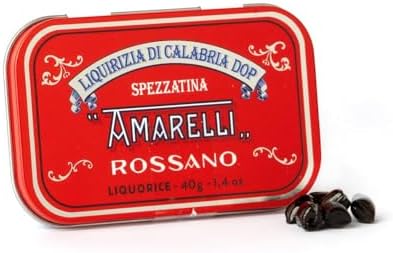 Liquorice Amarelli Can from 40 g Red Collection : Spezzatina