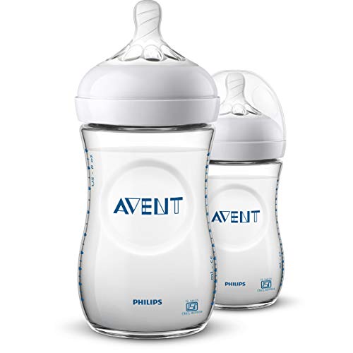 Image of Philips Avent Natural Teat Fast Flow 6 Months+ (2pcs) with Philips Avent Natural 2.0 Bottle 330ml Pack of 2 SCF036 /20