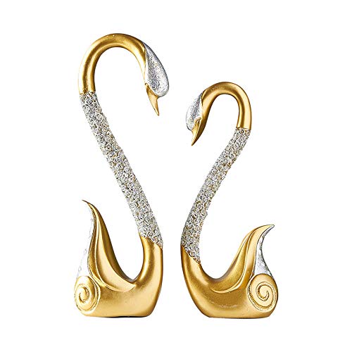 Cygne créatif petits ornements pour chambre et bureau ambiance cosy