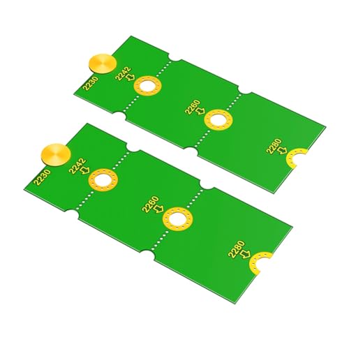 Kudjnfhya 2PCS M.2 NGFF NVME SSD �g���u���P�b�g �]�� 2230 2242 2260 2280 ���������A�_�v�^ �u���P�b�g �������߉\