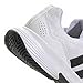 adidas Men's Gamecourt 2 M, White/Black/Silver Metallic, 10.5