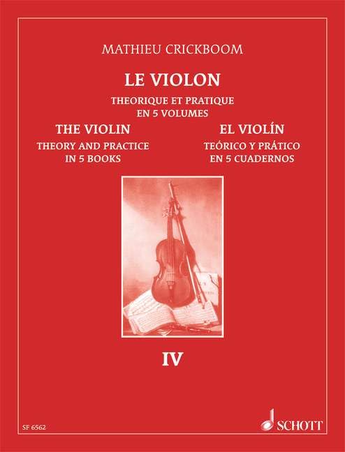 THE VIOLIN VOL. 4 VIOLON Sheet music
