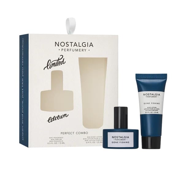 Nostalgia Gone Fishing Limited Edition Combo 2-pcs Travel Size Gift Set