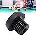 Ejoyous Billiard Cue Rubber Bumper Bottom Cover Pool Cue Block Butt Connected Extension Billiard Snooker Table Accessories (for Universal)