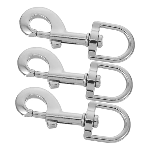 DIYEAH 3 Stück Karabiner mit Federhaken