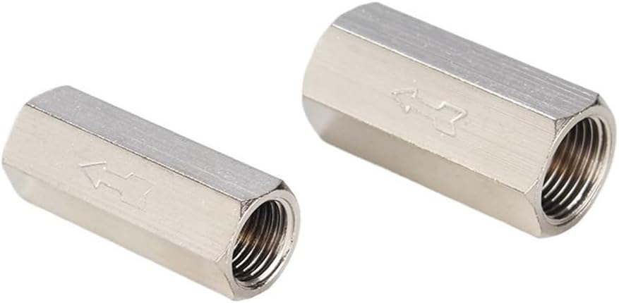 One-way valve air pump gas trachea reverse check valve 2 points 3 points 4 points 06/08/10/15 air compressor(KA 15)