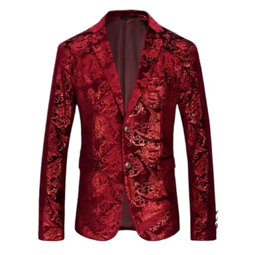 Veste de costume pour homme avec finitions dorées de qualité