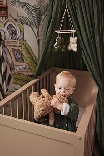Jollein 037-001-67005 Stofftier Kuscheltier Teddybär Biscuit (25 cm)