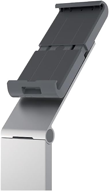 Silver Adjustable Floor Stand for Tablets 7-13 Inches