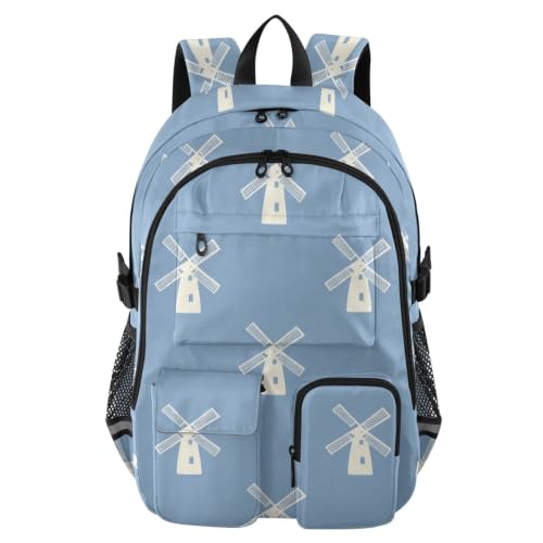 Mochila de negocios para laptop 17.5" que alivia el peso en la espalda