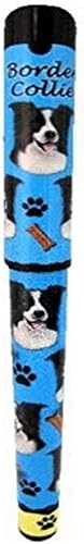 E&S Pets Bolígrafo de gel Border Collie Pen Easy Glide, recargable con un agarre perfecto, ideal para uso diario, regalo perfecto para cualquier