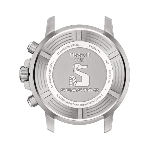 Image of Tissot Seastar Chronograph Green Dial Men's Watch T1204171109101