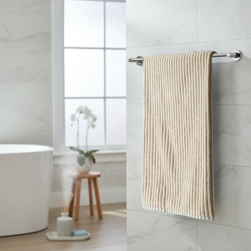 Image of MYTRIDENT Symphony of Threads Towel for Bath, 75 cm x 150 cm, 100% Cotton, 625 GSM, Super Soft, Absorbent, Mirael