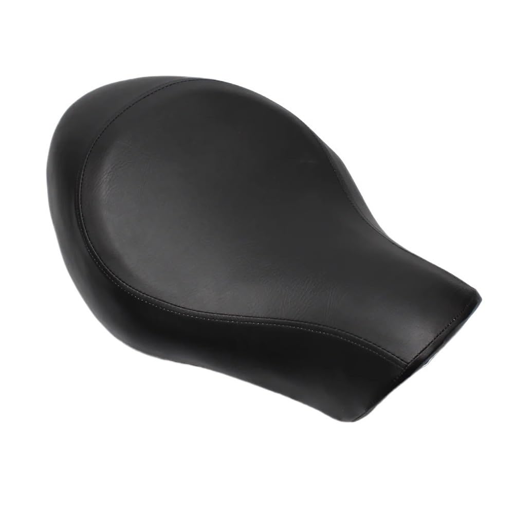 Asiento de Motocicleta Monoplaza de Cuero para Rutas en Sportster 883 6