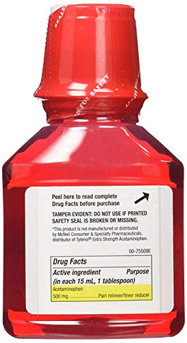 Mapap Es Adult Liquid Acetaminophen-500 Mg/15 Ml Red 237 Ml Upc 309045847091 By Major Pharmaceuticals #TOP1