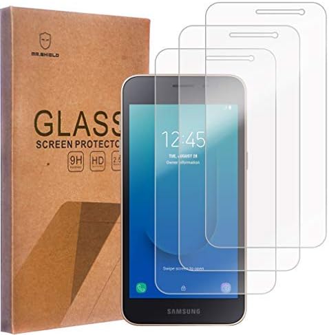 Mr.Shield Designed For Samsung (Galaxy J2 Pure) [3-Pack] [Tempered Glass] Screen Protector with Lifetime Replacement