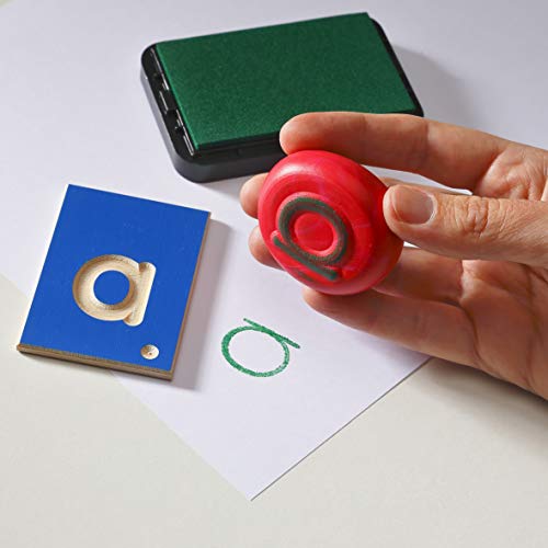 Erzi 42022 Lernspiel Kleinbuchstaben aus Holz, Lernmaterial, Kreativität – Bild 6