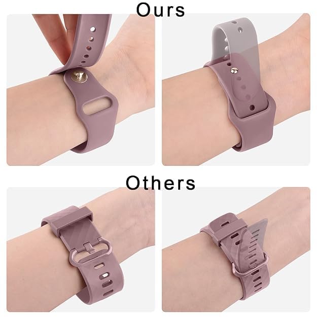 Image of YODI New Edition Soft Silicone Sport Strap Band for Fire-Boltt Ring BSW005, FireBoltt Ring Pro BSW029, CrossBeats Ignite Cube /Surge /S5 /S4 /S3 /S4 Max Smartwatch (Watch Not Included) (Green)