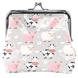 Facile à ouvrir et à fermer : avec sa fermeture 3D pratique à fermeture à baiser, le portefeuille fin pour femme est facile à manipuler tout en stockant vos pièces de monnaie en toute sécurité, assurant la commodité à tout moment